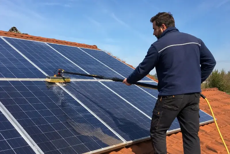 Nettoyage et entretien de panneaux solaires à Alignan-du-Vent